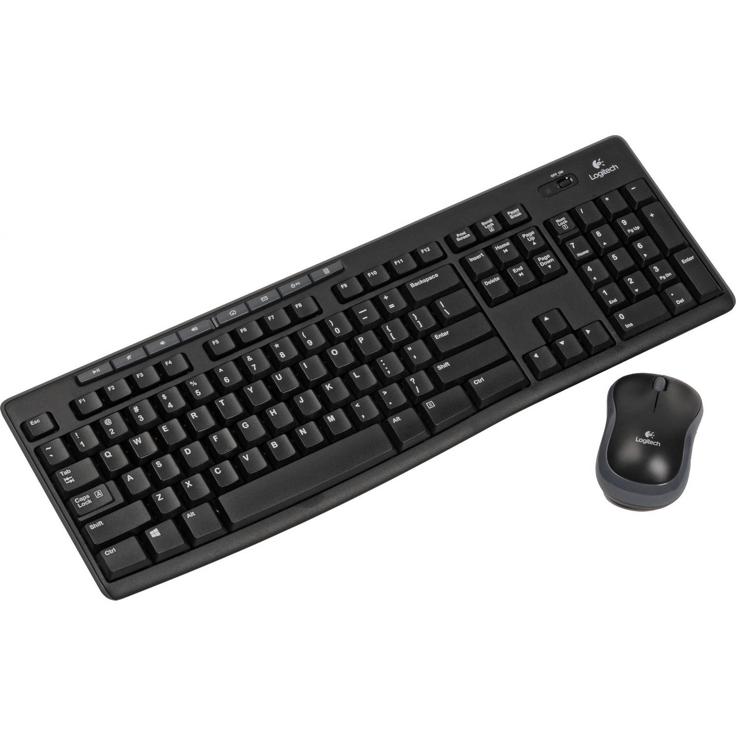 Logitech MK270R USB Wireless Keyboard and Mouse Combo for Desktop ...