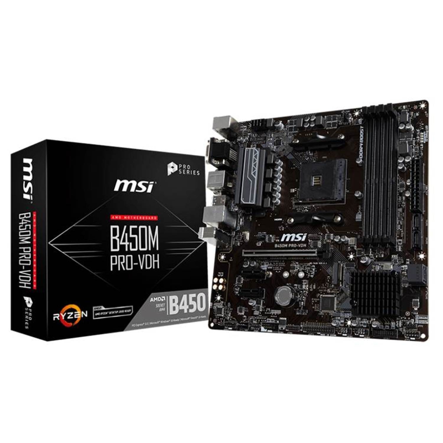 Msi b450 pro vdh max подключение