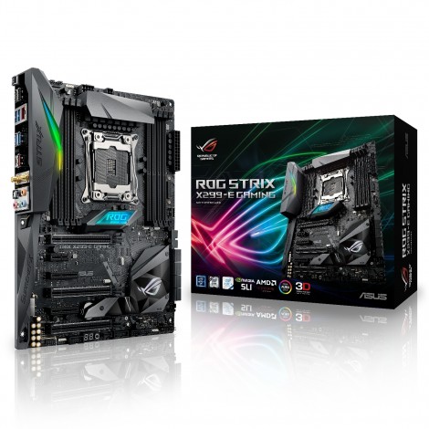 Asus ROG Strix X299-E Gaming Intel LGA 2066 ATX Motherboard USB C RGB LED WiFi