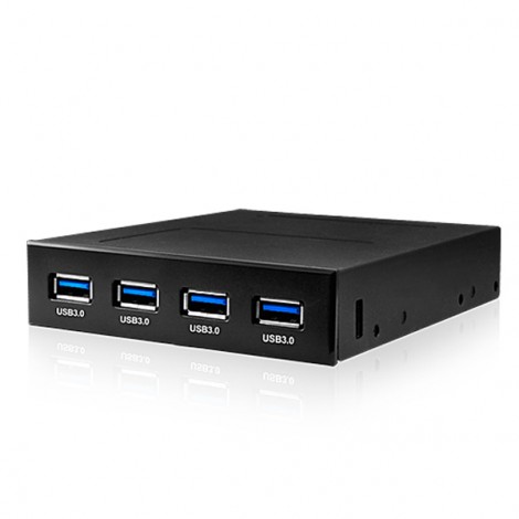 ICY BOX 3.5" Front Adapter with 4x USB 3.0 interface IB-866