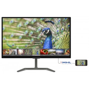 Philips E Line 23.6" Full HD IPS Ultra LED LCD Monitor 1920x1080 5ms VGA DVI-D HDMI Built-in Speaker 246E7QDAB