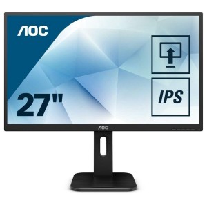 AOC Q27P1 27" LED LCD Gaming Computer Monitor QHD Speaker IPS HDMI DP DVI VGA