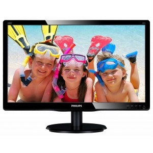 Philips V Line 19.5" Full HD MVA LED LCD Monitor 1920x1080 VGA DVI-D 200V4QSBR