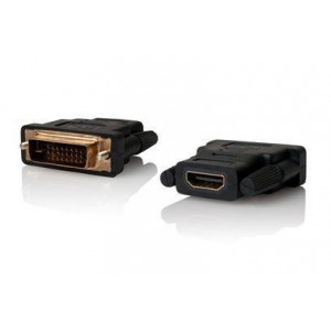 ALOGIC Premium DVI-D (M) to HDMI (F) Adapter - Male to Female - Blister Packaging