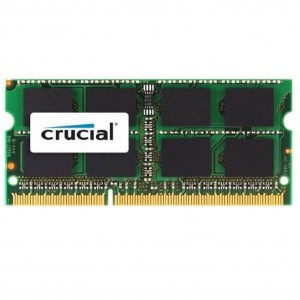 Crucial 4GB DDR3 1600MHz PC3-12800 CL11 204pin SODIMM Laptop Memory RAM 1.35V - CT51264BF160B