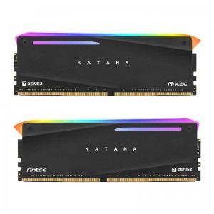 Antec Katana RGB 16GB (2x8GB) DDR4 3200MHz C16 16-18-18-38, PC4-25600, 1.35V Desktop Gaming Memory