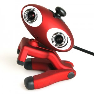 EZCOOL 3D Webcam with Microphone & 2x 3D Glasses for Family & Friends