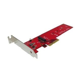 Shintaro PCIE 3.0 to Host Adapter for M.2 SSD LP&FH brackets included