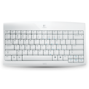 Logitech Cordless Keyboard For Wii English Layout Wireless Nintendo