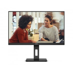 AOC 23.8' IPS 4ms, Full HD, - DP, HDMI, VGA. Tilt, Low Blue Mode, Flicker Free, 2x Speakers. VESA 100, 3 side Frameless, Height Adjust Monitor