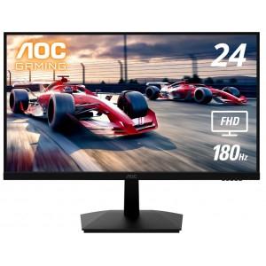 AOC 23.8' 24G15N 180hz, 1ms HDR Mode, AdaptiveSync VA, 300 Cd/m2, HDMI 2.0, Display Port 1.4. Gaming Monitor