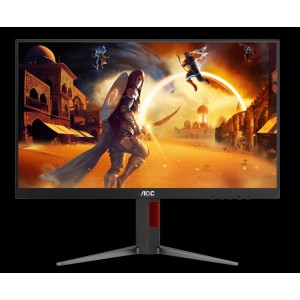 AOC 23.8' IPS, FHD, Adaptive Sync,1ms, 180Hz , HDR10, 1x HDMI 2.0, 1x DP 1.4, Borderless, Height Adjustable Stand, VESA 100X100mm