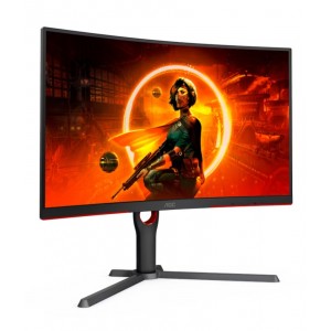 AOC 32' Curved 2K QHD 0.5ms, 180hz, HDR10,  VA, Adaptive Sync, 300 cd/m2, 1500R, HDMI 2.0 and DP 1.4.  VESA 100 x 100. Gaming Monitor