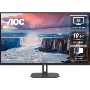 AOC U32V5N 32' 4K VA Office and Business 300 Cd/m 4ms GtG, VESA x 100.  HDMI 2.0 x 2, DP 1.4 x 2 Monitor