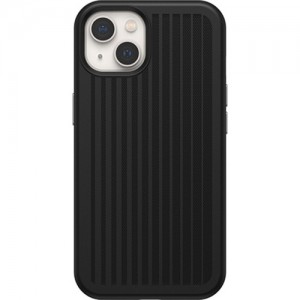 OtterBox Apple iPhone 13 Antimicrobial Easy Grip Gaming Case - Squid Ink (Black) (77-85468), 3X Military Standard Drop Protection, Anti-Slip