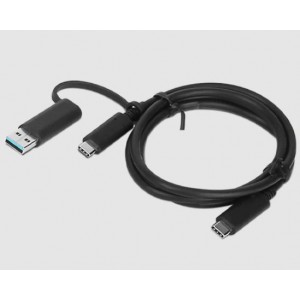 LENOVO Hybrid USB-C with USB-A Cable 2m