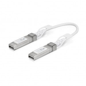Ubiquiti UniFi Patch Cable, SFP28 to SFP28  ( Max data rate 25Gbps), 0.5 Meter, SFP+ Compatible ( Max Data Rate 10Gbps ), 2Yr Warr