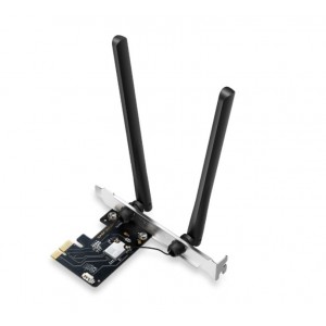 Mercusys MA86XE AXE5400 Wi-Fi 6E Bluetooth 5.2 PCIe Adapter, 2402Mbps @6GHz,2402Mbps @5GHz, 574Mbps@2.4GHz