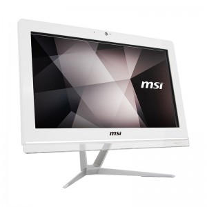 MSI Pro 20EXTS 8GL 19.5" White AIO PC N4000 8GB 256GB No OS Touch Win10 Desktop PC