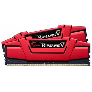 G.Skill Ripjaws V Red 32GB(16GBx2) 2400MHz DDR4 Desktop RAM F4-2400C15D-32GVR
