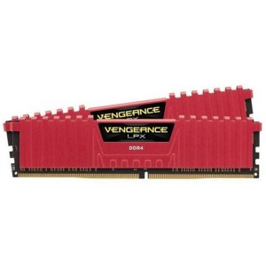 Corsair Vengeance LPX Red 8GB(4GBx2) 2400MHz DDR4 Desktop RAM CMK8GX4M2A2400C14R