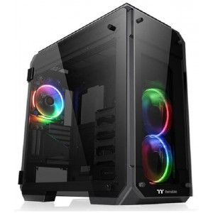 Thermaltake View 71 Tempered Glass RGB Edition Full Tower Case Black CA-1I7-00F1WN-01
